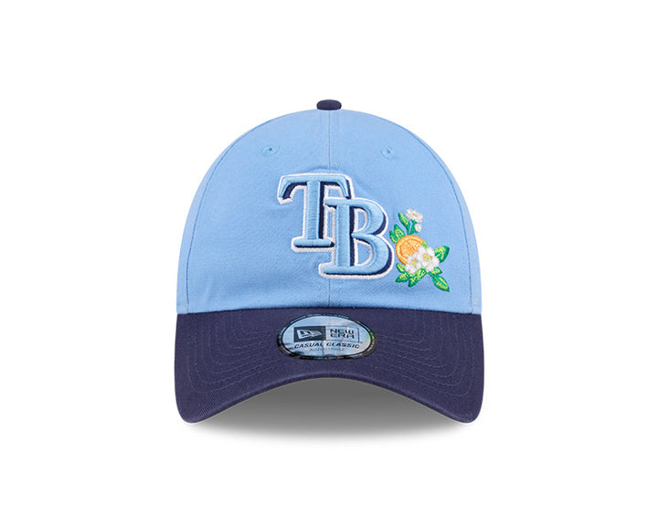 Rays New Era Light Blue Navy TB 2026 Spring Training Casual Classic Adjustable Hat