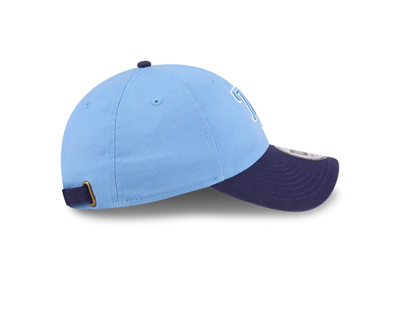 Rays New Era Light Blue Navy TB 2026 Spring Training Casual Classic Adjustable Hat