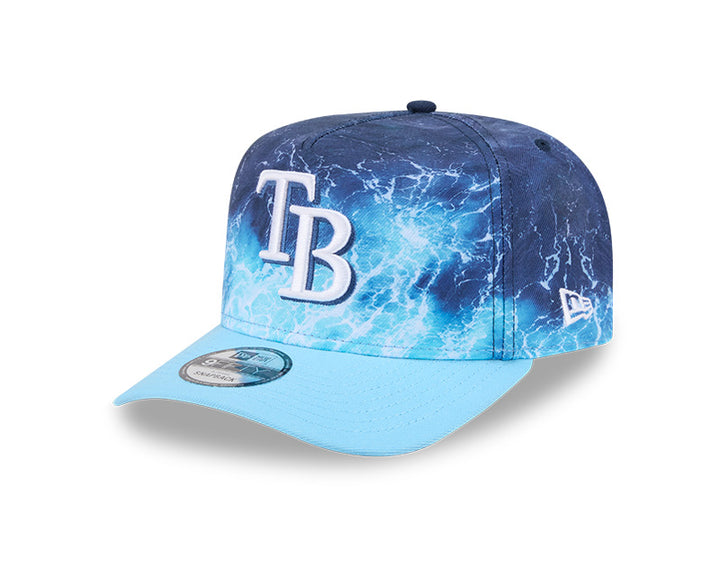 Rays New Era Blue Deep Water 9Fifty A-Frame Adjustable Hat
