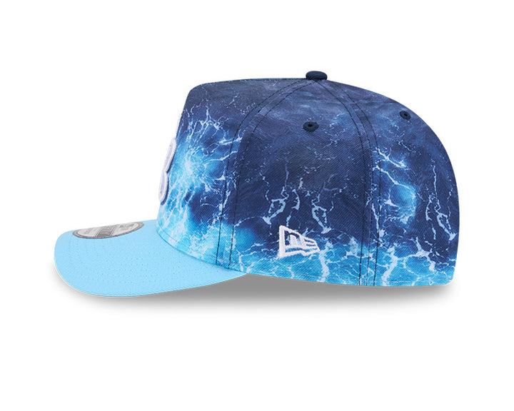 Rays New Era Blue Deep Water 9Fifty A-Frame Adjustable Hat
