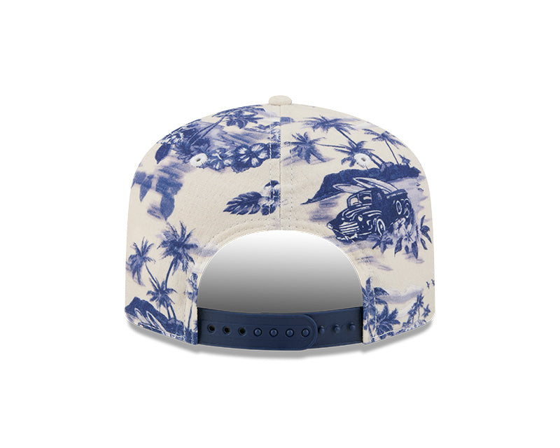Rays New Era White Blue TB Tropics 19Twenty Adjustable Hat