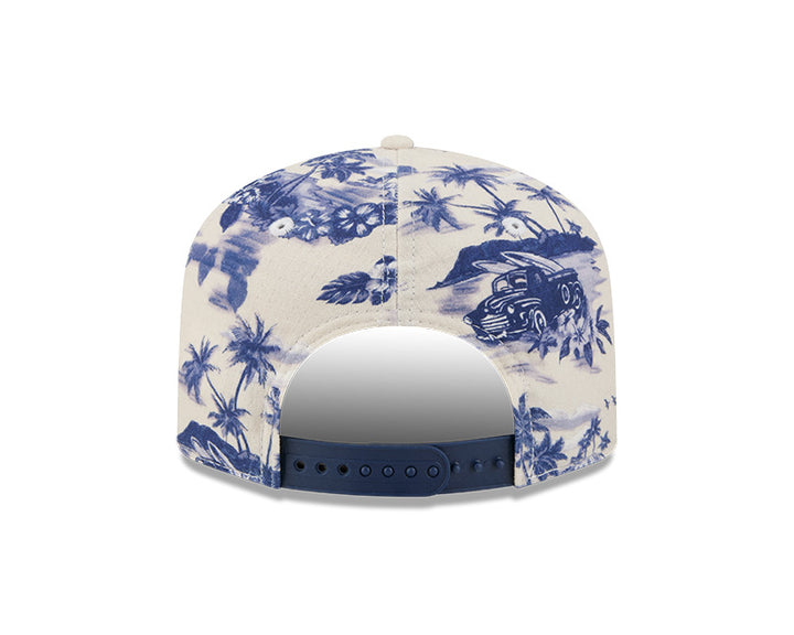Rays New Era White Blue TB Tropics 19Twenty Adjustable Hat