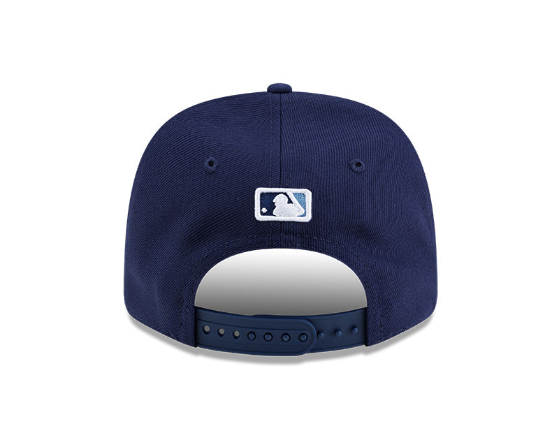 Rays New Era Navy Alt Player Replica 9SEVENTY Split-Panel Stretch-Snap Hat