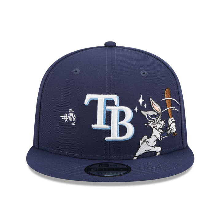 Rays New Era Navy Looney Tunes Bugs Bunny 9Fifty Snapback Hat