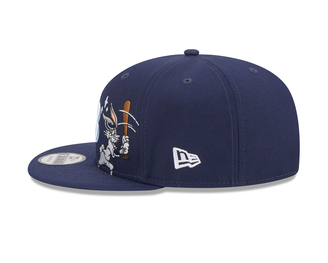 Rays New Era Navy Looney Tunes Bugs Bunny 9Fifty Snapback Hat
