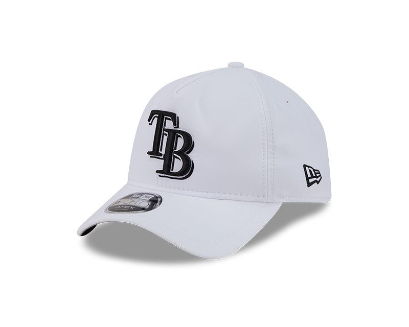 Rays New Era White TB 9Forty Apex Adjustable Hat