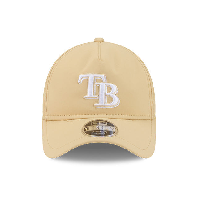 Rays New Era Beige TB 9Forty Apex Adjustable Hat