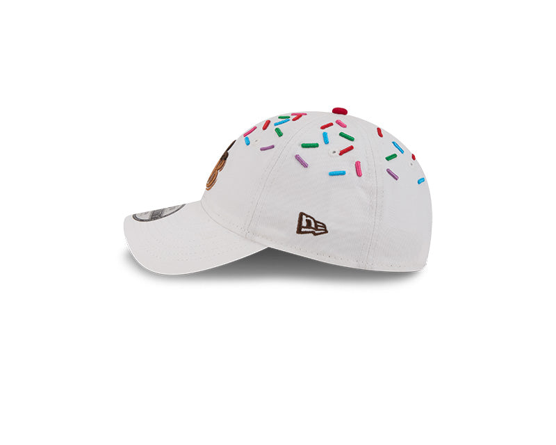 Rays Youth New Era White Ice Cream Sprinkle 9TWENTY Adjustable Hat