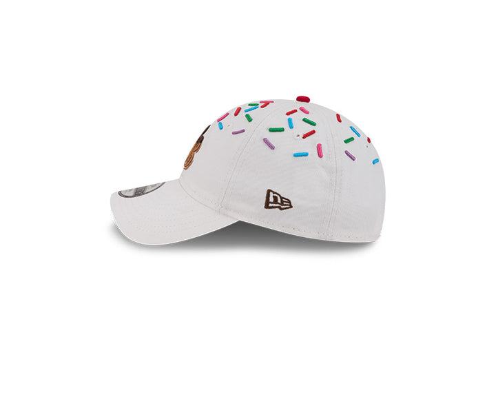 Rays Youth New Era White Ice Cream Sprinkle 9TWENTY Adjustable Hat
