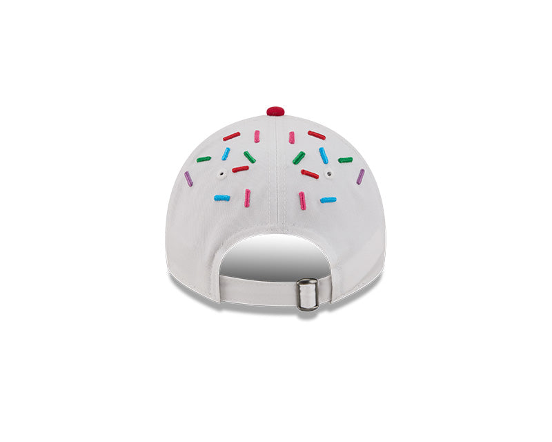 Rays Youth New Era White Ice Cream Sprinkle 9TWENTY Adjustable Hat
