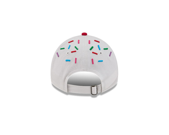 Rays Youth New Era White Ice Cream Sprinkle 9TWENTY Adjustable Hat