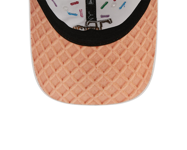 Rays Youth New Era White Ice Cream Sprinkle 9TWENTY Adjustable Hat