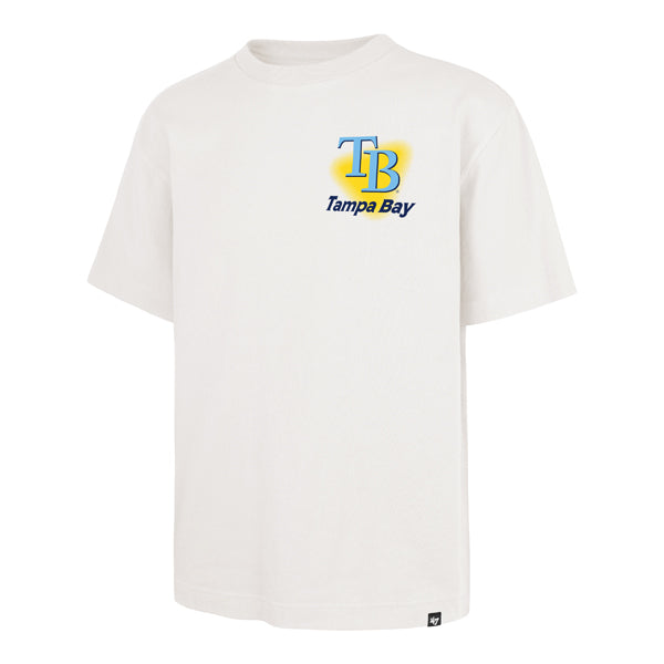 Rays Men's '47 Brand Tan TB Alt Rays Up Foundation Tee