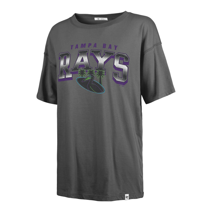 Rays Women's 47 Brand Grey City Connect Pelican Sadie T-Shirt