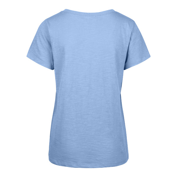 Rays Women's '47 Brand Blue Burst V-Neck T-Shirt