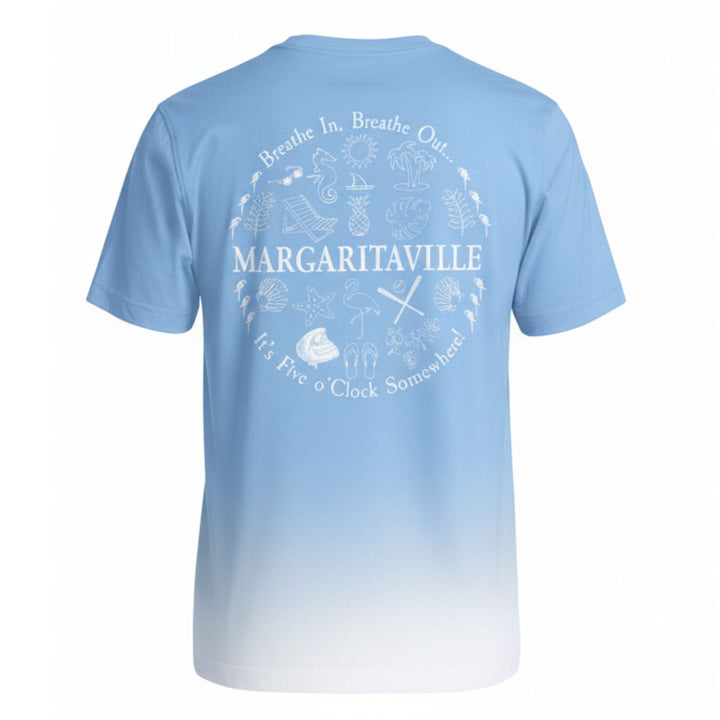 Rays Men's Margaritaville Blue Gradient TB T-Shirt