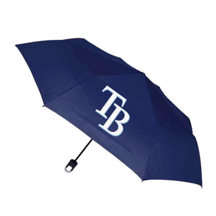 Rays Navy TB Storm Clip Super Mini Compact Umbrella