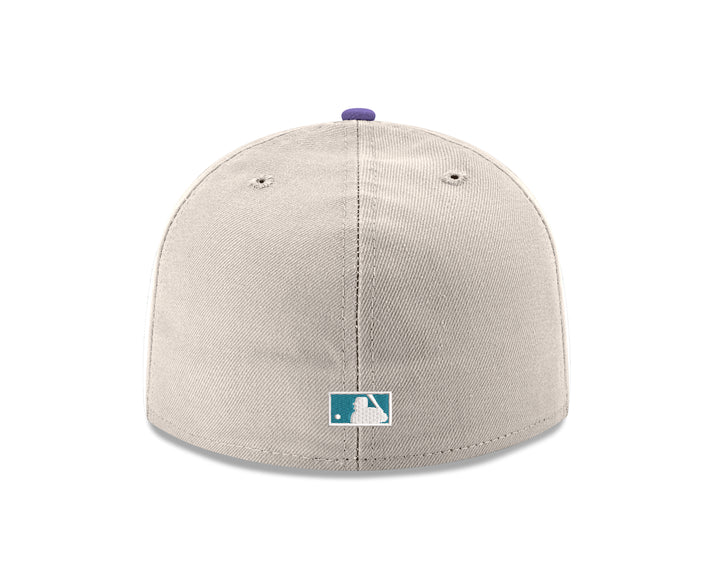 Rays New Era Tan Orange Green Alt 59Fifty Fitted Hat