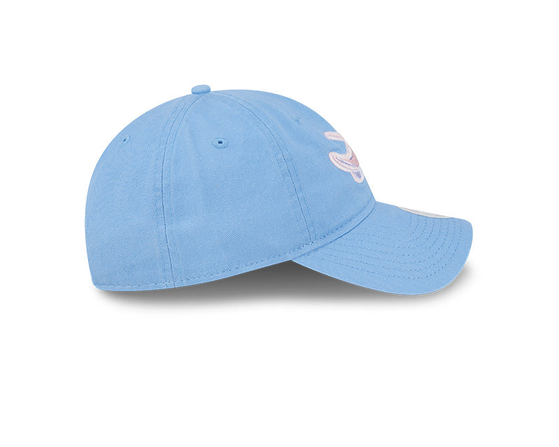 Rays New Era Womens Light Blue Pink Alt 9Twenty Adjustable Hat