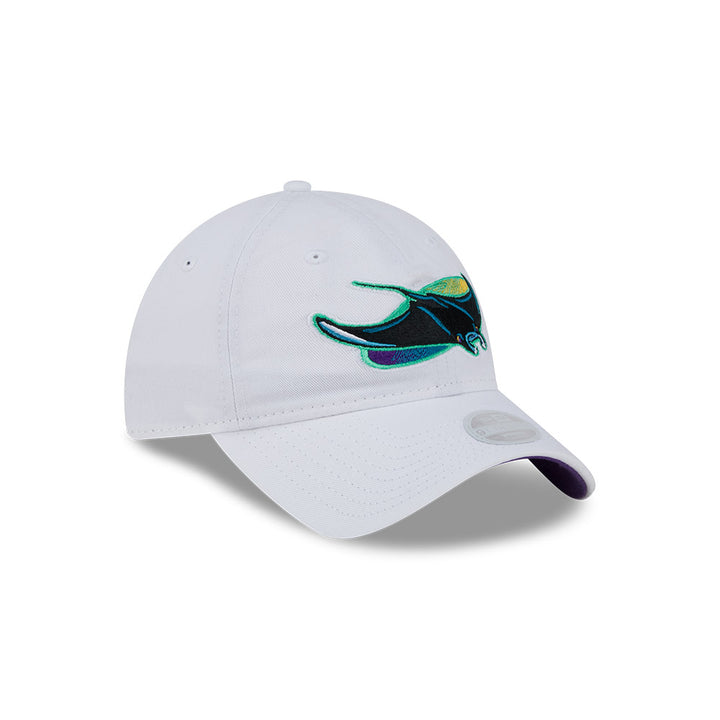 Rays Women's New Era Devil Rays White Alt 9Twenty Adjustable Hat