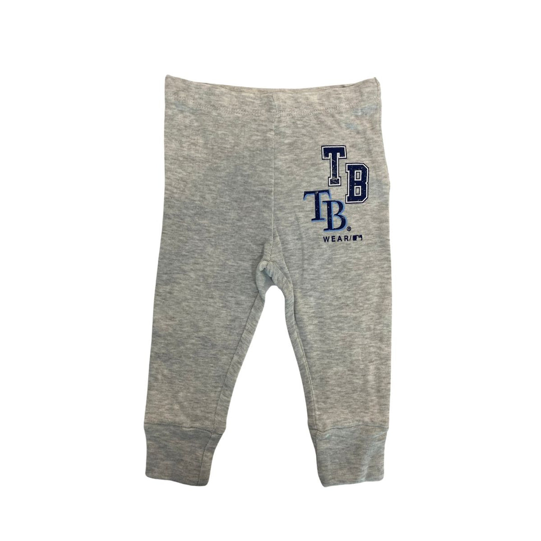 Rays WEAR By Erin Andrews Navy TB Infant 3 Pack Onesie Pant Set