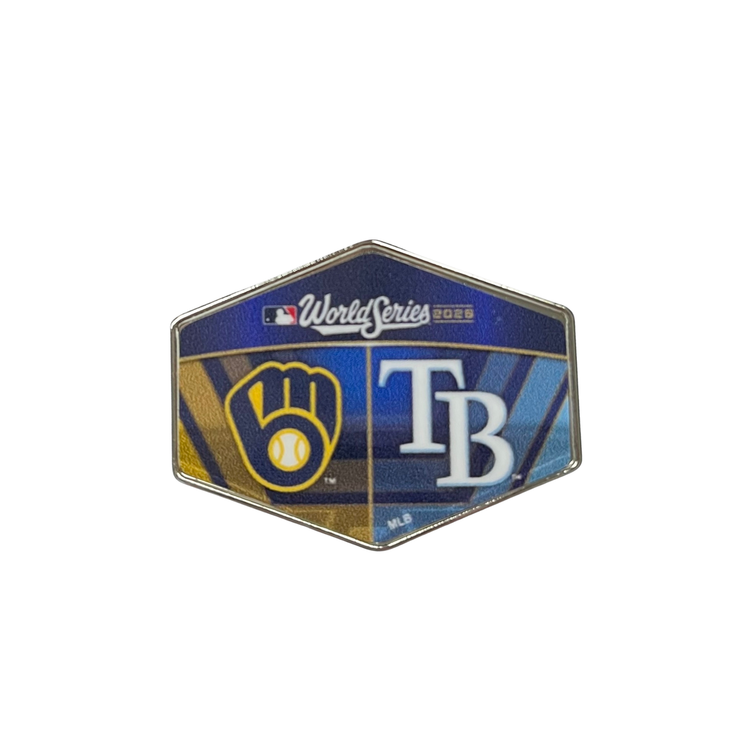 Rays World Series 2026 Matchup Lapel Pin
