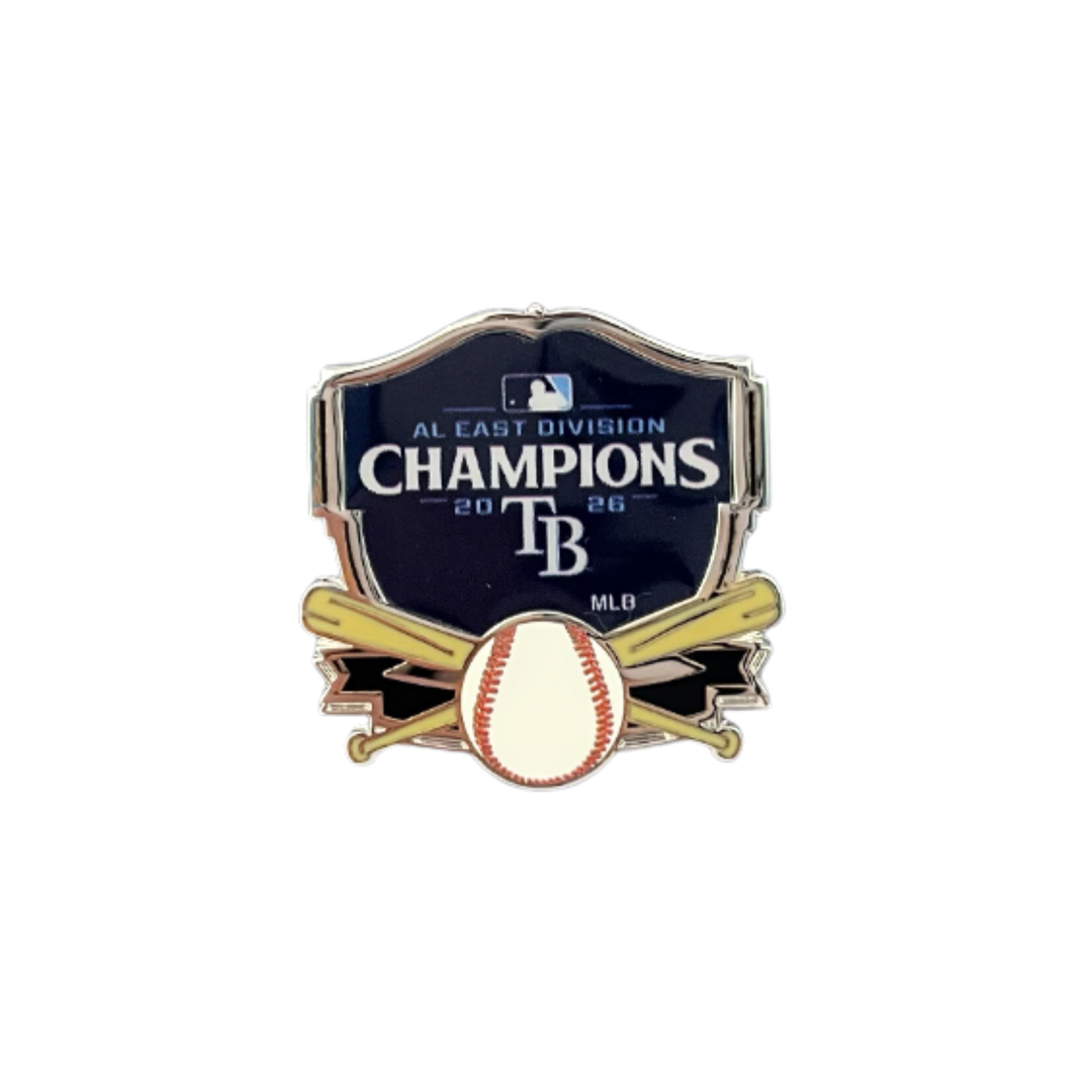 Rays WinCraft AL East Champs 2026 Lapel Pin