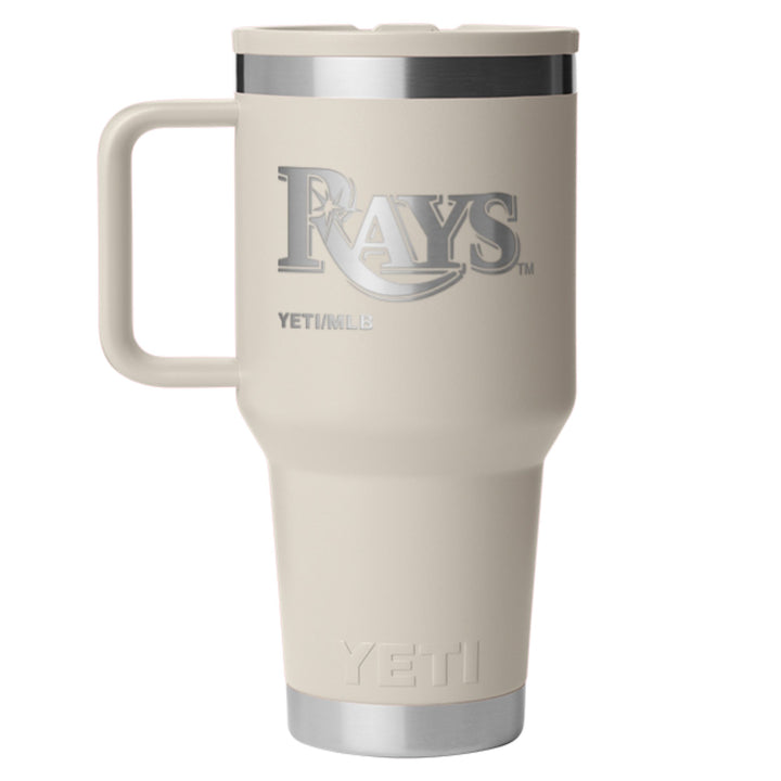 Rays YETI Rambler 30 oz Tan Travel Straw Mug