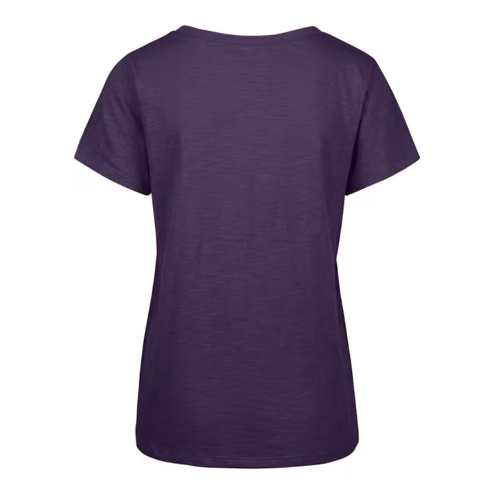 Rays Women's '47 Brand Purple Devil Rays Coop V-Neck T-Shirt