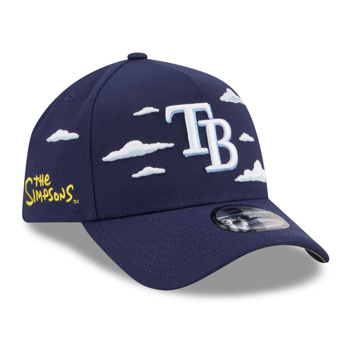 Rays New Era Navy 'The Simpsons' 9Forty A-Frame Clouds Adjustable Hat