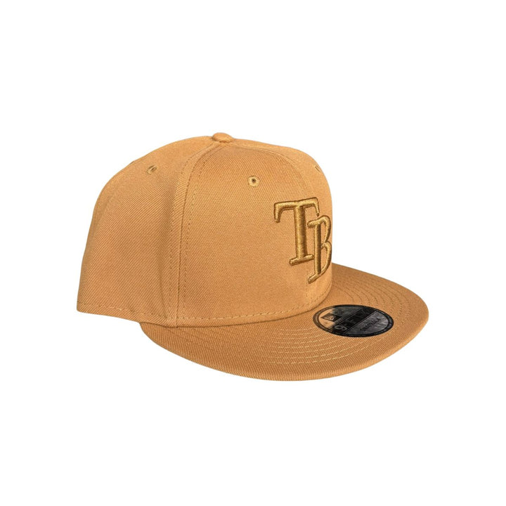 Rays New Era Brown TB 9Fifty Snapback Hat