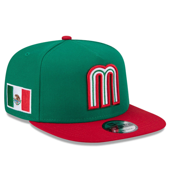 New Era World Baseball Classic 2026 Mexico A-Frame 9FIFTY Adjustable Cap