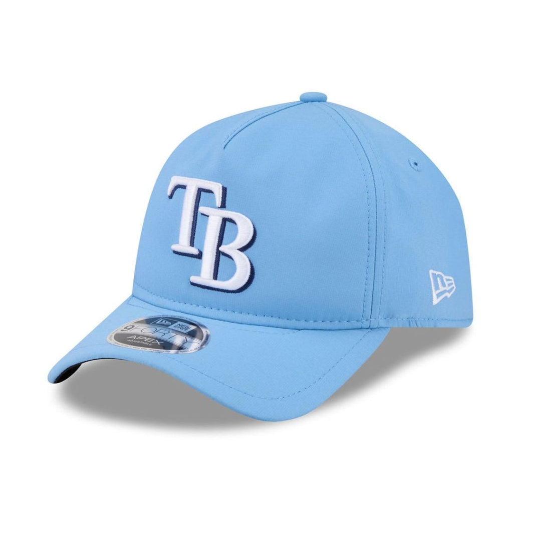 Rays New Era Light Blue TB 9Forty Apex Adjustable Hat