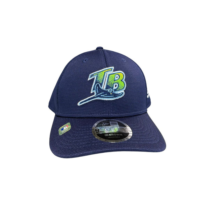 Rays New Era Navy Batting Practice On Field 9Forty M-Crown Hat