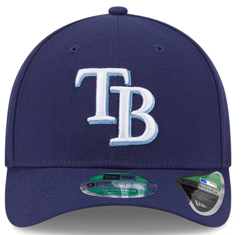 Rays New Era Navy TB PLAYER REPLICA 9Forty M-Crown Adjustable Hat