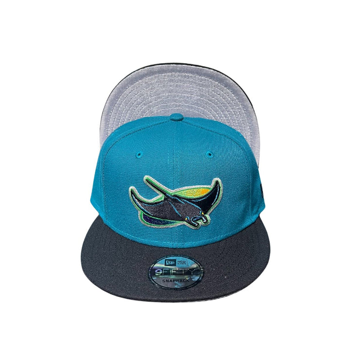 Rays New Era Aqua Alt 9Fifty Snapback Hat