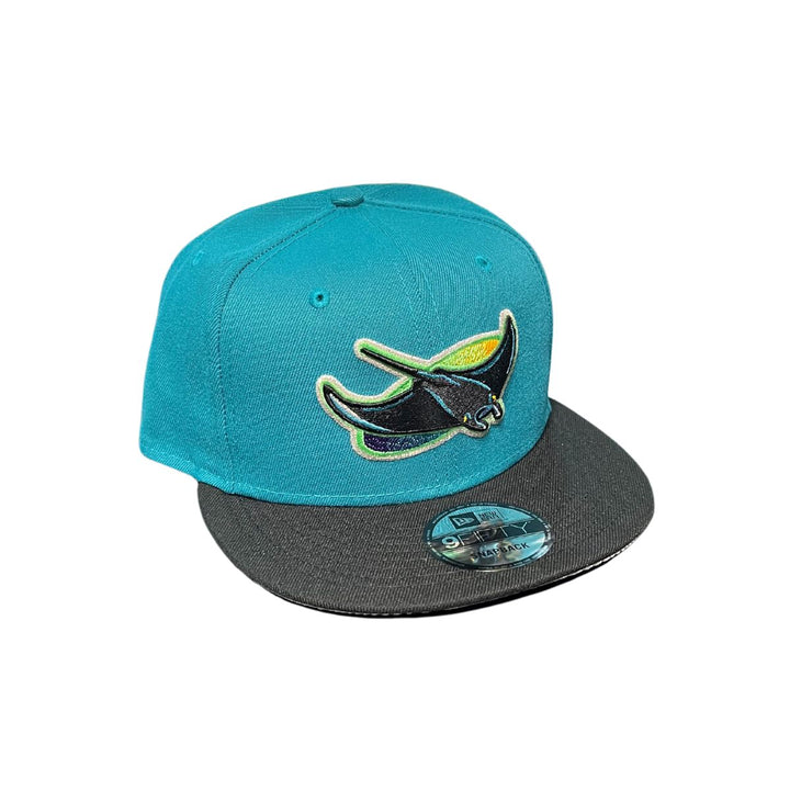 Rays New Era Aqua Alt 9Fifty Snapback Hat