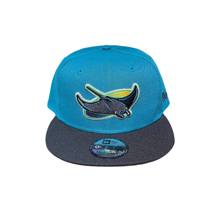 Rays New Era Aqua Alt 9Fifty Snapback Hat