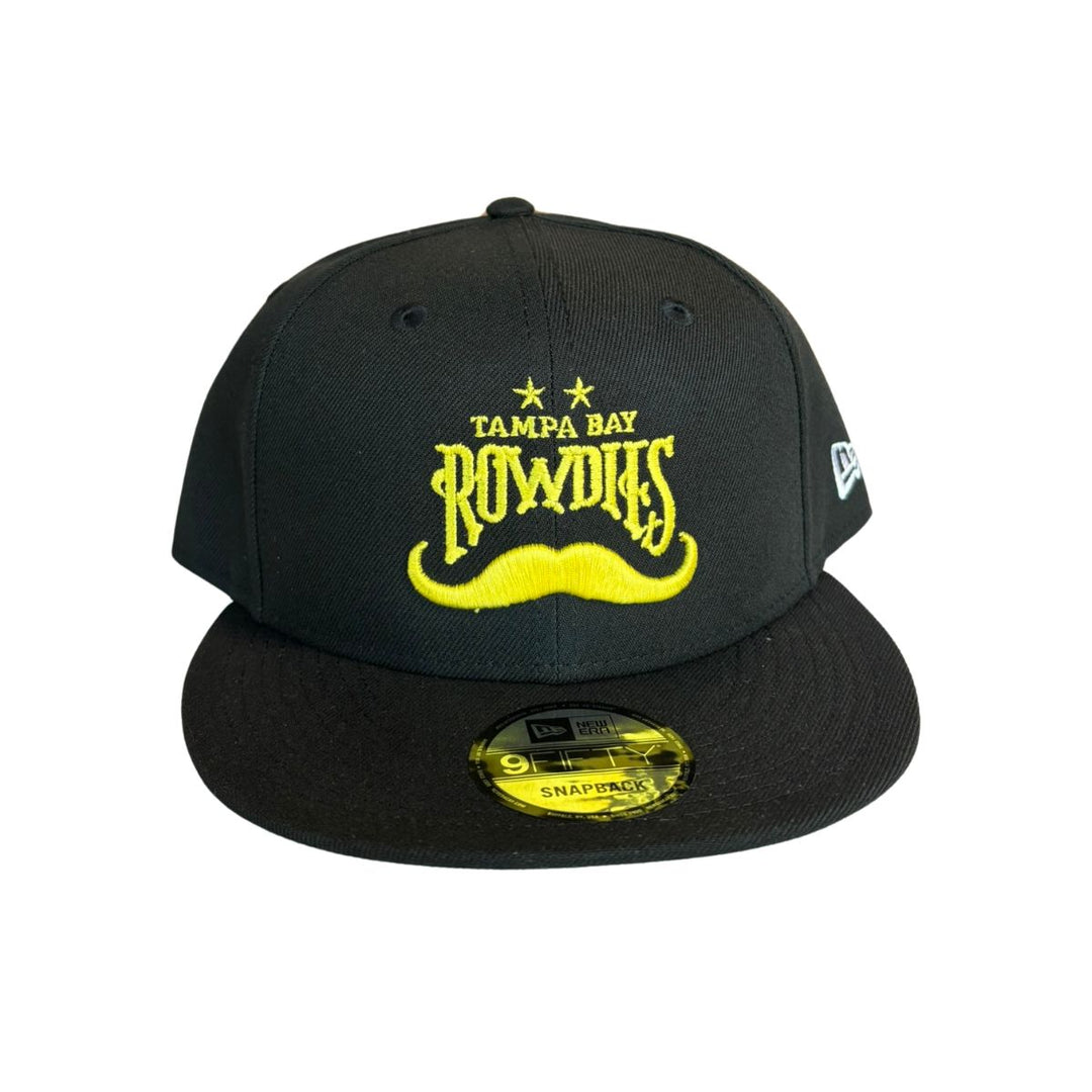 Rowdies New Era Black Mustache 9Fifty Snapback