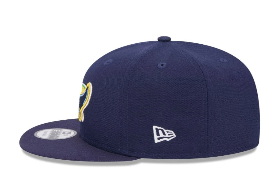 Rays New Era Navy Alt 9Fifty Snapback Hat