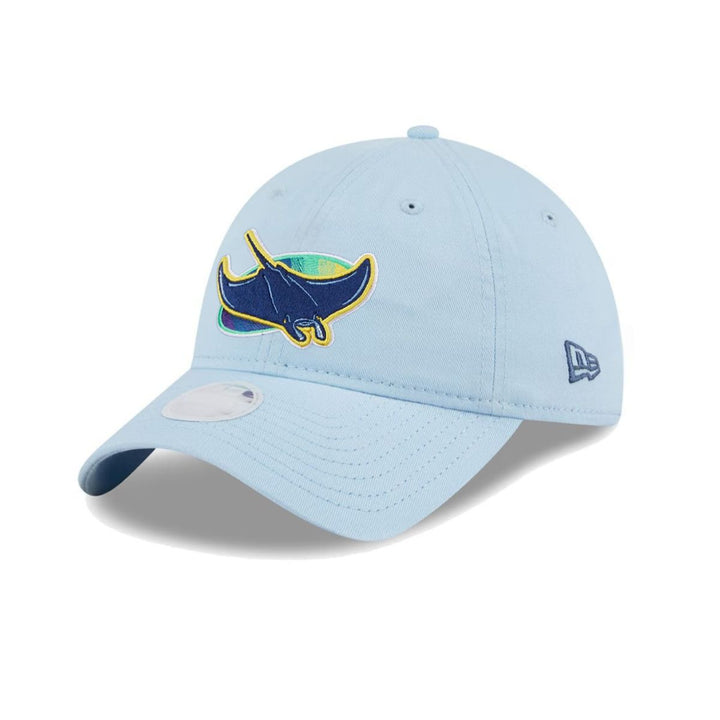 Rays New Era Womens Light Blue Alt 9Twenty Adjustable Hat