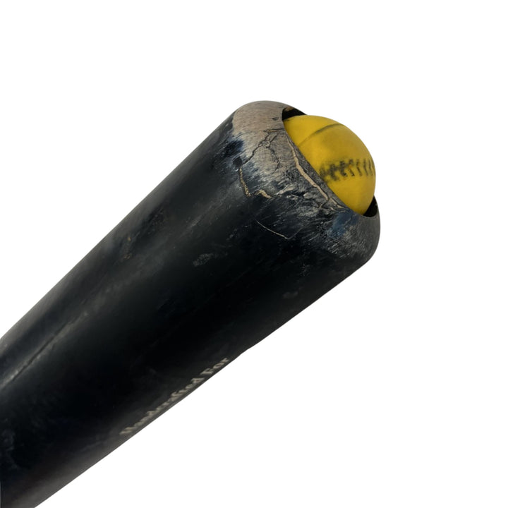 Rays Ben Rortvedt Team Issued Autographed Broken Bat