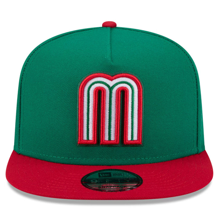 New Era World Baseball Classic 2026 Mexico A-Frame 9FIFTY Adjustable Cap