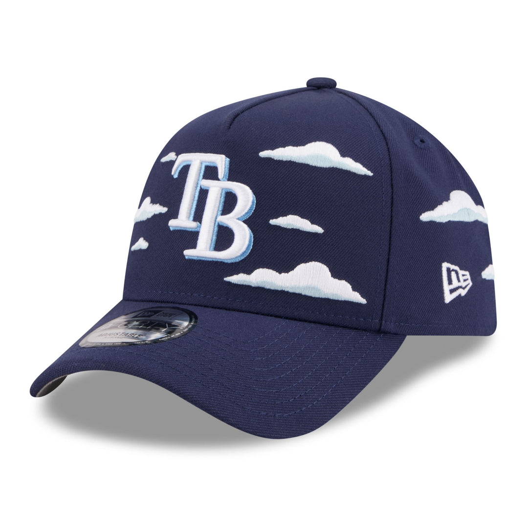 Rays New Era Navy 'The Simpsons' 9Forty A-Frame Clouds Adjustable Hat