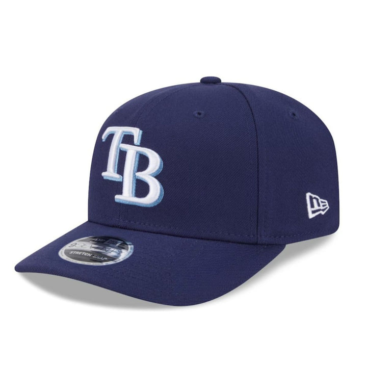 Rays New Era 9SEVENTY Navy TB 9Seventy Stretch-Snap Hat