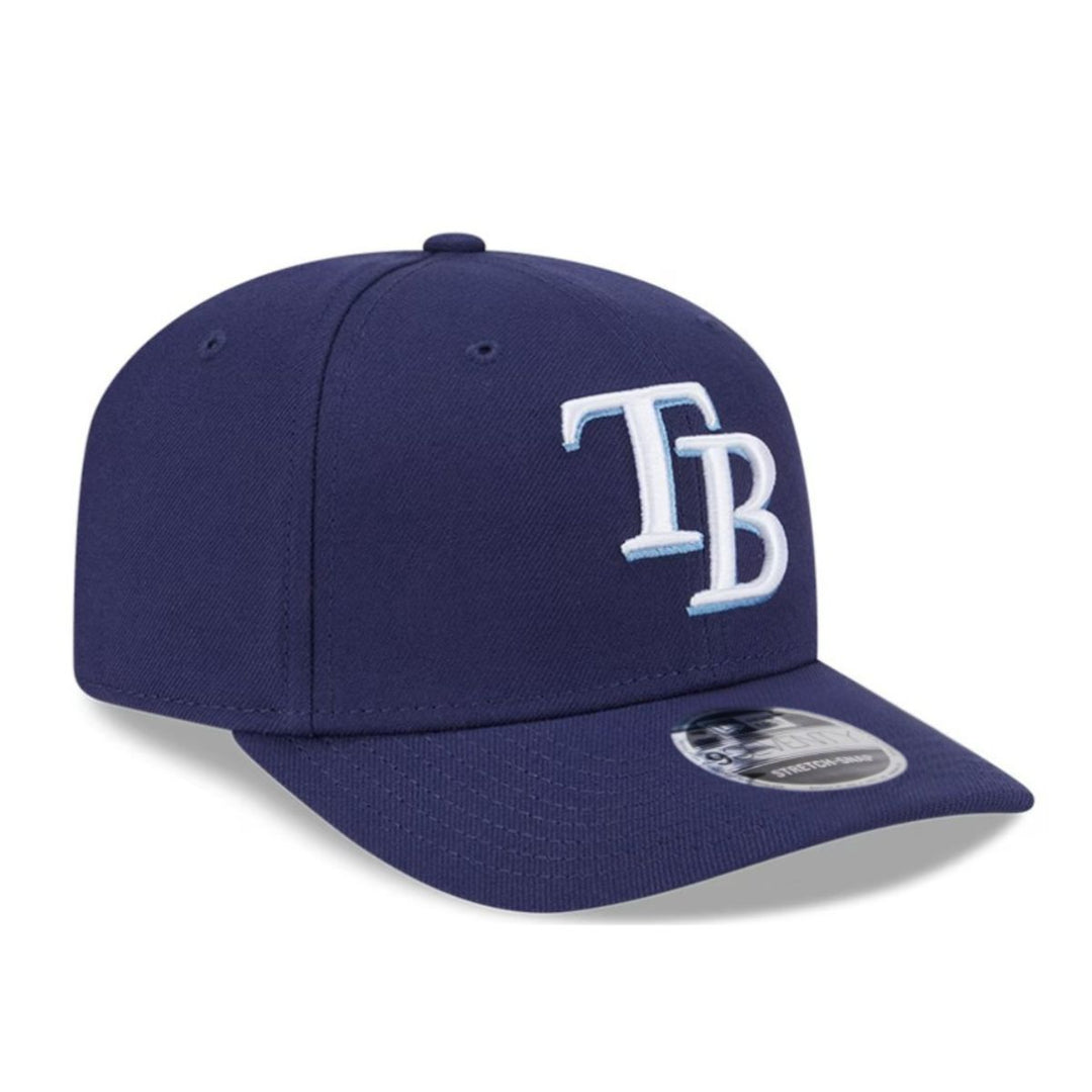 Rays New Era 9SEVENTY Navy TB 9Seventy Stretch-Snap Hat