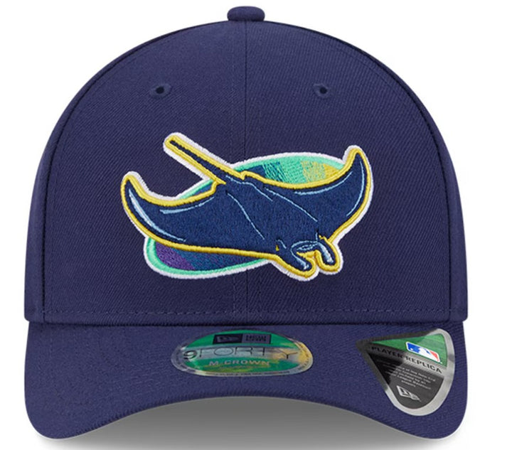 Rays New Era Navy Alt PLAYER REPLICA 9Forty M-Crown Adjustable Hat