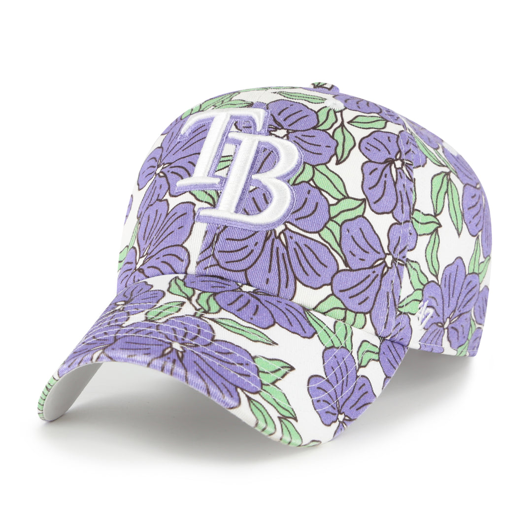 Rays '47 Brand Purple Florentina TB Clean Up Adjustable Hat