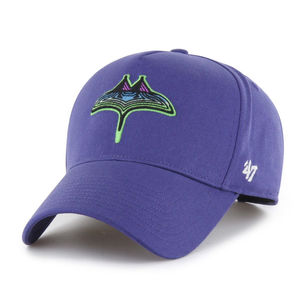 Rays '47 Brand Purple City Connect Skyray Foundation Offside Snapback Hat