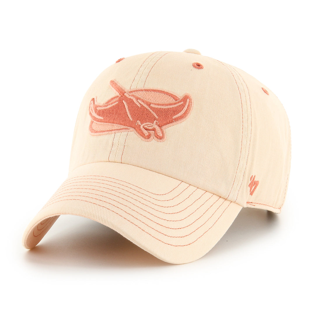 Rays Women's '47 Brand Haze Devil Rays Clean Up Adjustable Hat